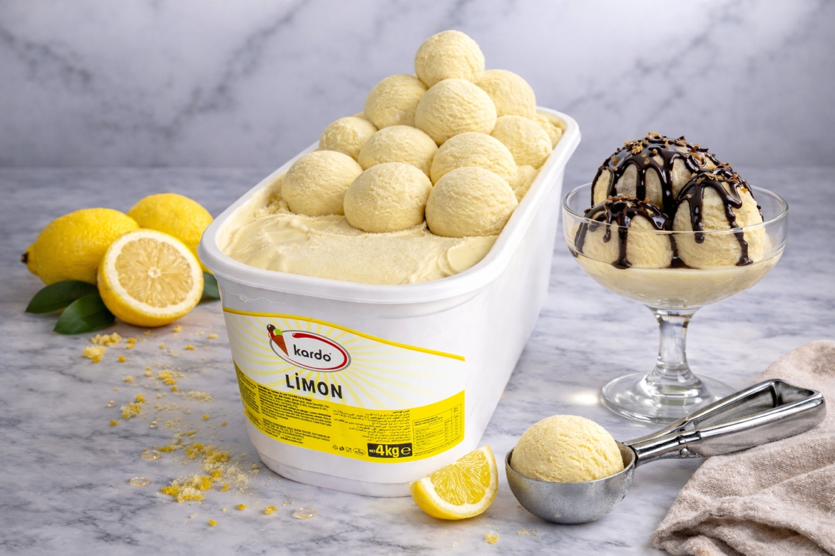 Kardo Limonlu Reyon Dondurma 4 kg