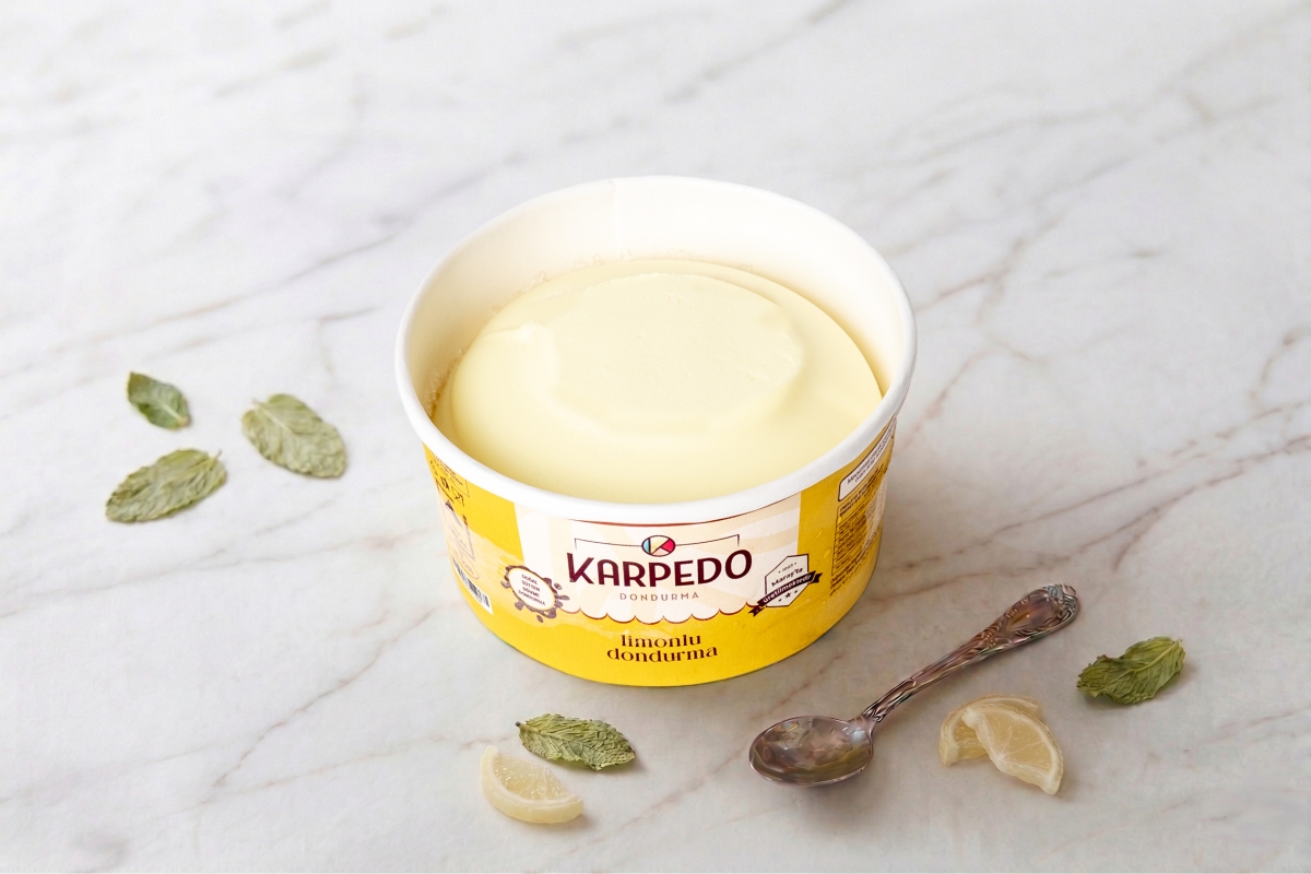 Karpedo Limonlu Kase Dondurma 100 ml