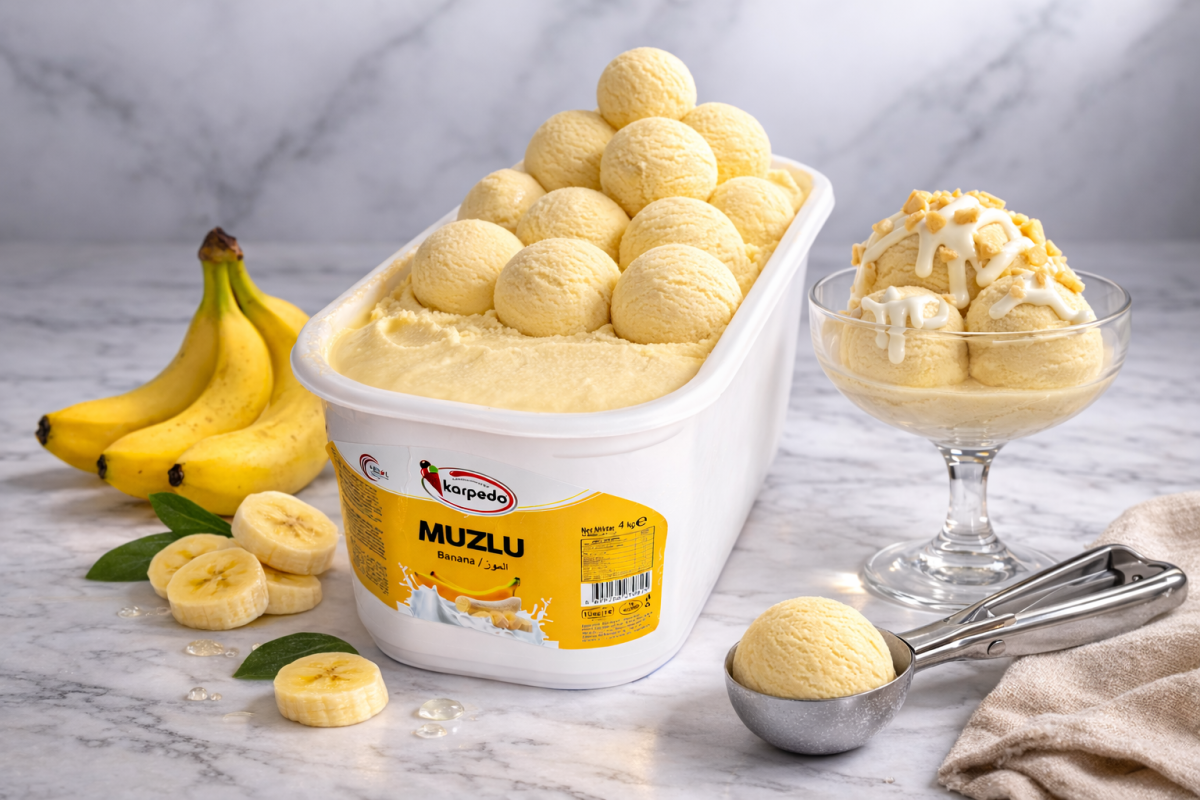 Karpedo Muzlu Reyon Dondurma 4 kg