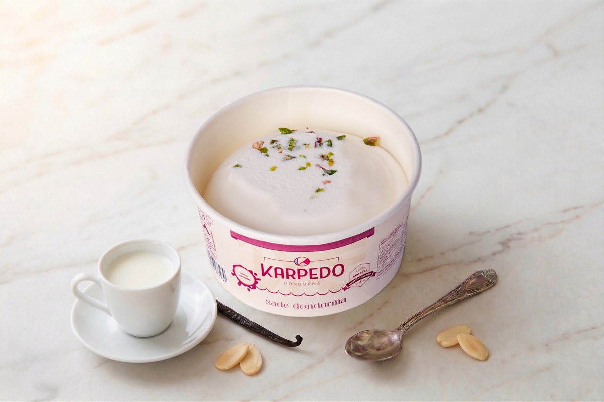 Karpedo Sade Kase Dondurma 100 ml